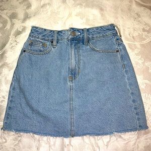 Pacsun mini jean skirt